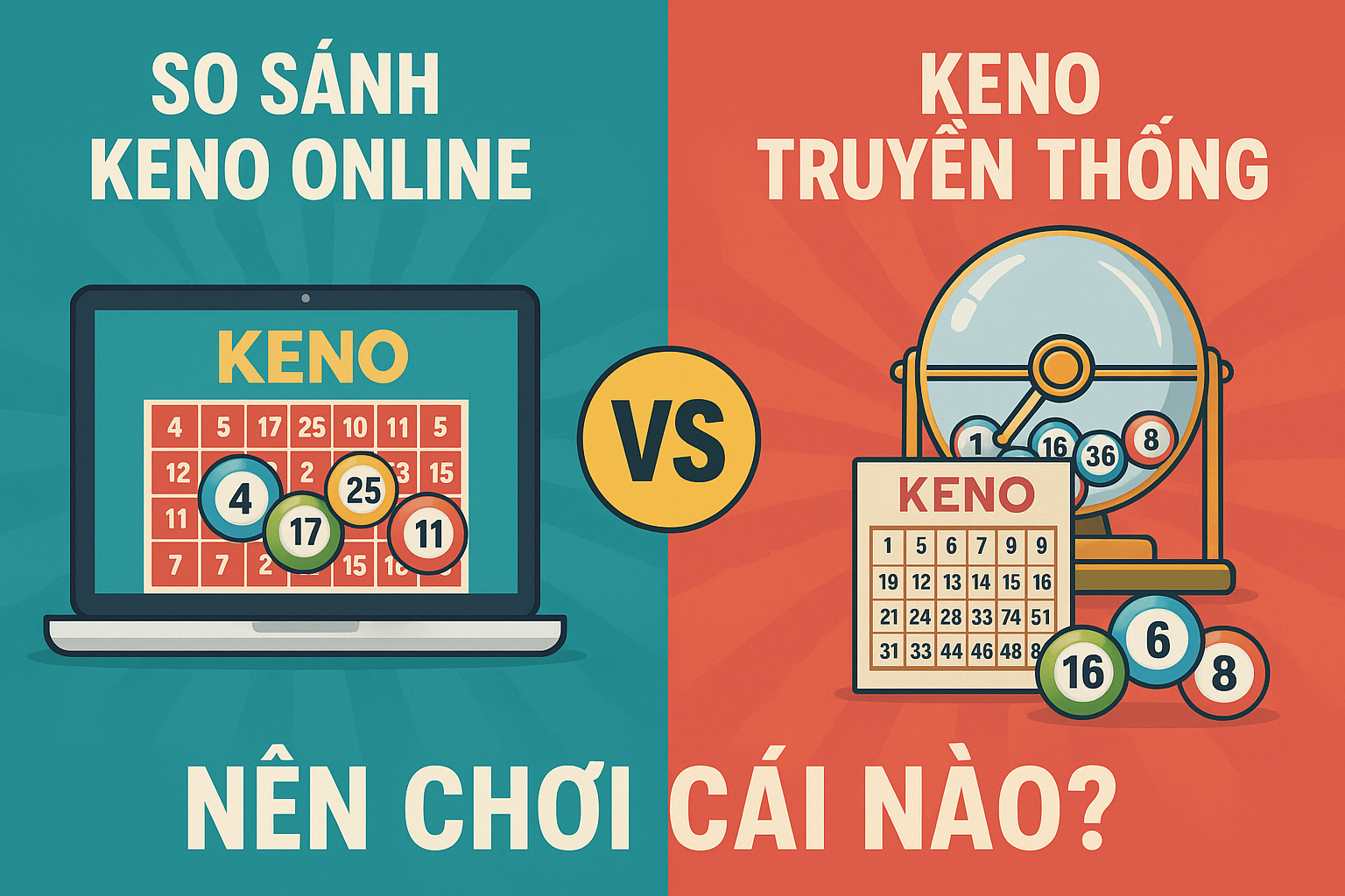 So Sánh Keno Online Và Keno Truyền Thống – Nên Chơi Cái Nào?